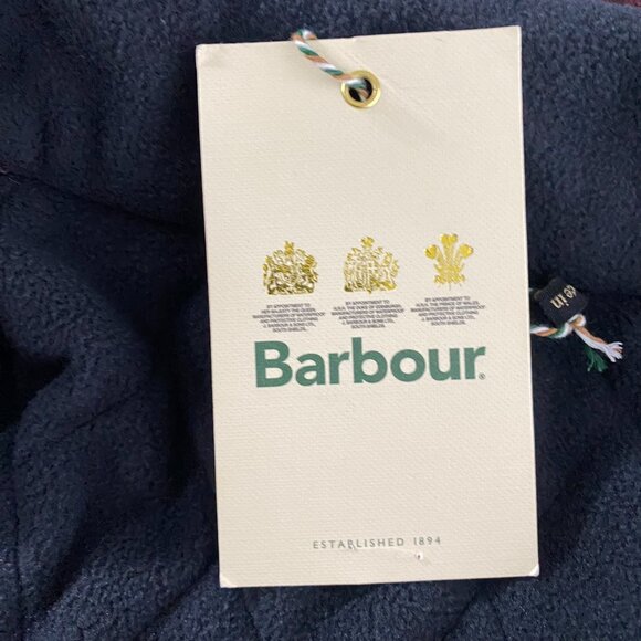 Barbour Quilted Vest in Burgundy - Picture 8 of 11